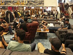 الاعتصام في البرلمان العراقي