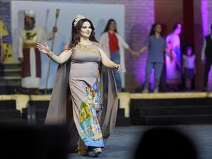 Enas Taleb at the Babylon Festival 