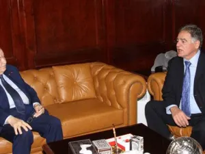 Abu-Ghazaleh and Jordan’s Ambassador to South Africa Discuss Issues of Mutual Interests