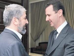 الاسد مستقبلا خالد مشعل قبل القطيعة