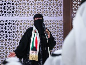 Kuwaiti candidate Modhi Al-Mutairi 