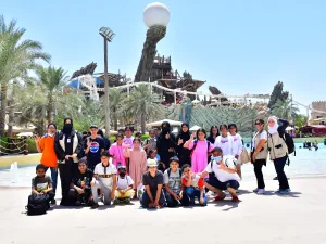 Yas Waterworld Hosts 30 Children From Emirates Red Crescent for a Fun-filled Day