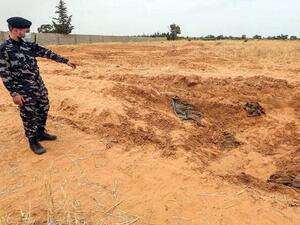 Mass graves in Libya