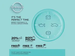 Benefit from Back-to-School Service Offers From Nissan Al Babtain 