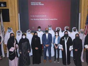 Qatari High School Students Win WCM-Q Healing Hands Essay Contest