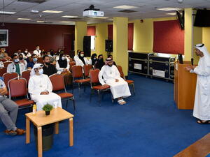 NIHS Present the E-services to the Faculty Members and Residents at Tawam Hospital