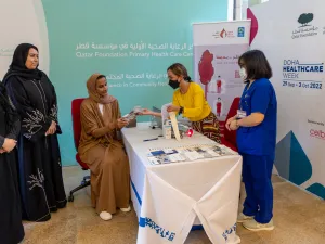 Her Excellency Sheikha Hind Donates Blood to Kick off Doha Healthcare Week