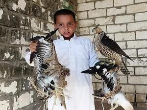  شاهين (6 سنوات) احد ضحايا الرحلة مع والده وعمه