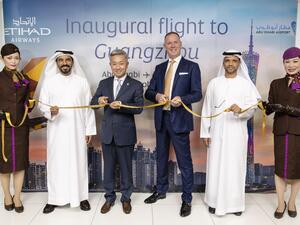 Etihad Airways Launches Inaugural Flight to Guangzhou