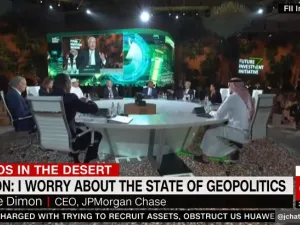 America’s top bankers tell CNN’s Richard Quest they are more worried about geopolitics than recession