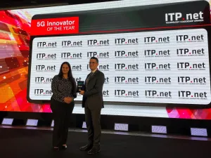 Ericsson Wins 5G Innovator of the Year at the itp.net Technology Leadership Awards