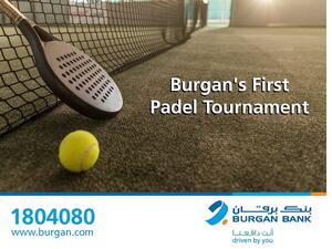 Burgan Bank Launches its First Ever Padel Tournament