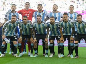 منتخب الأرجنتين (المصدر: أ ف ب)