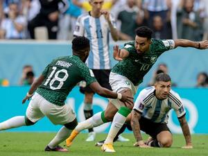 فوز تاريخي للسعودية على الارجنتين في مونديال قطر