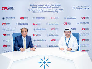 AD Ports Group Acquires 80% Stake in Global Feeder Shipping, Creating World’s Largest Independent Feeder Carrier