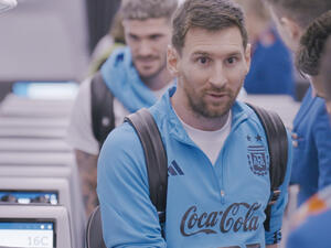 flydubai introduces two new aircraft with special Argentina national football team livery and counts down to the start of its Match Day Shuttle service to Doha