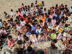 Kids in Yemen cry out for help 