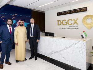 بورصة دبي للذهب والسلع تطلق عمليات التداول على سبائك الذهب والفضة من شركة سام للمعادن الثمينة
