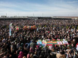 Kurdish funeral 