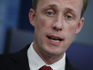 White House National Security Advisor Jake Sullivan talks to reporters during the daily news conference in the Brady Press Briefing Room at the White House on September 30, 2022 in Washington, DC. Chip Somodevilla/Getty Images/AFP Jake Sullivan