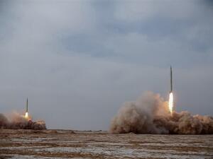 قصف صاروخي ايراني