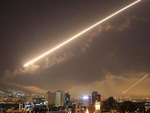 مضادات الدفاع الجوي السورية، تتصدى للإعتداءات الاسرائيلية 