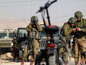 جنود من قوات الإحتلال الاسرائيلي في الضفة الغربية