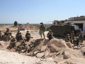 عناصر من الجيش التركي شمال سوريا (أ ف ب)