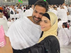 كريم فهمي و زوجته