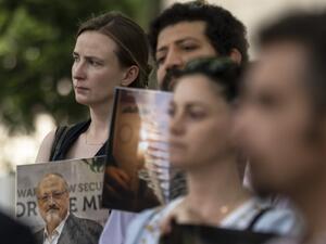 Human rights activists in Washington 