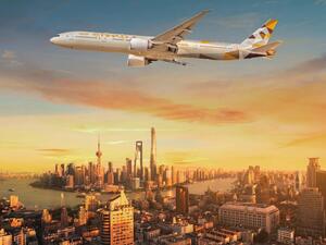 Etihad Airways Adds Flights to Shanghai  As Travel Demand to and From China Grows