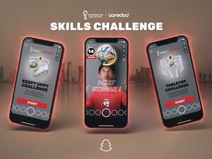 Ooredoo and Snapchat tap into 5G to create unique AR moments for football fans from across the world