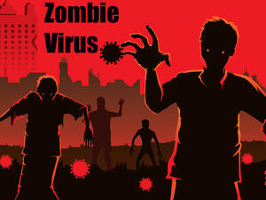 (Shutterstock/ edited by Al-Bawaba News) Zombie virus