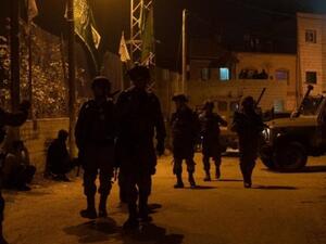 قوات من جيش الاحتلال الاسرائيلي في الضفة الغربية