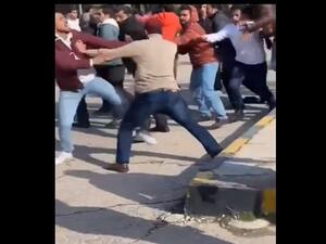 معركة في حرم الجامعة الاردنية