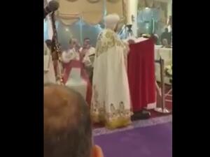 قداس للمسيحيين في السعودية - لقطة شاشه
