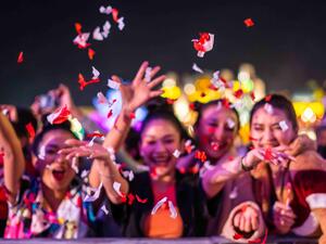 Global Village celebrates the night of seven midnights with thousands of guests 