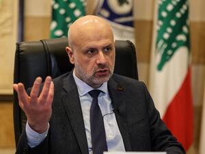 وزير الداخلية والبلديات اللبناني، بسام مولوي (أ ف ب)