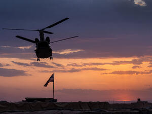 قاعدة عسكرية أمريكية في سوريا (أ ف ب)