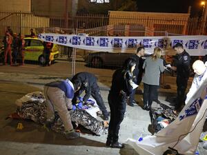 سقوط 8 قتلى اسرائيليين في هجوم بالقرب من كنيس في القدس الشرقية (أ ف ب)