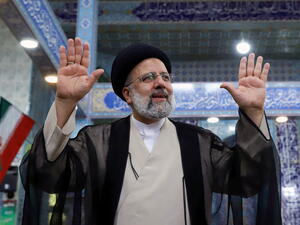 الرئيس الإيراني، إبراهيم رئيسي