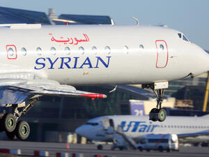 طائرة تابعة للخطوط الجوية السورية