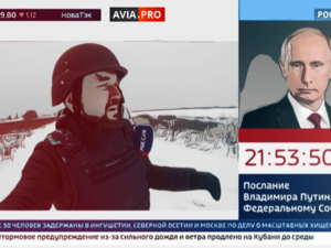 Countdown on Russian state TVs. (Twitter) Countdown