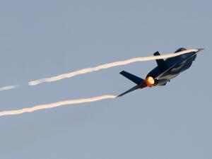 مقاتلة اسرائيلية من طراز F-35