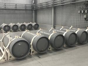 القذافي كان بعيدا عن انتاج القنابل النووية- الصورة عن وكالة الاناضول