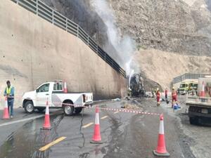 حادث مروري مروع في السعودية