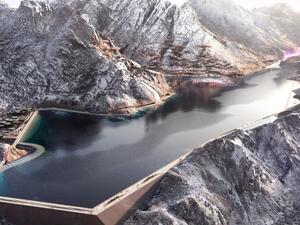 خطة تصميم طروادة ، وهي منطقة في مدينة نيوم الكبرى المخطط لها في المملكة العربية السعودية 