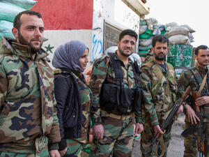 قوات من الجيش النظامي السوري