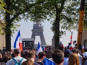 Mass demonstrations in France