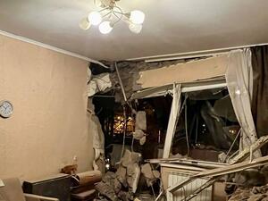 Russian authorities reported on April 20, 2023 an explosion in the city of Belgorod near the border with Ukraine, saying the blast left a massive crater in the city center. (Photo by Handout / TELEGRAM / VVGLADKOV / AFP) bomb
